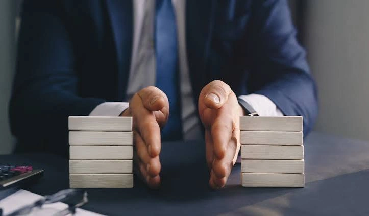 Attorney explaining marital and separate property division in a high asset divorce